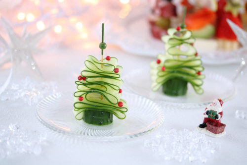 Pinheiro de natal com Pepino